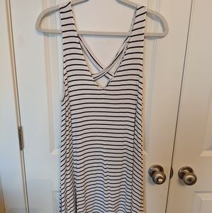 Striped Flowy Summer Dress
